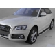 Пороги алюминиевые Alyans для Audi Q5 2008-2016