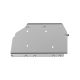 Защита бака для Zeekr 9X 2025-н.в. 2.0 AT Бензин гибрид (алюминий, 3 мм) с креп. NLZ / Зикр