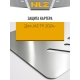 Защита картера (с креп.) для JAC T9 (2024-н.в.) 2.0 бен. диз. AT 4WD (алюминий, 3 мм) / Джак Т9