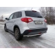 Защита заднего бампера длинная 42 мм ТСС для Suzuki Vitara 2015-2021