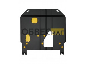 Защита картера и коробки передач для SWM G05Pro G01F 2021-н.в. 1.5 бензин AMT/FWD NLZ сталь, с крепежом / СВМ Джи 01