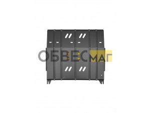 Защита картера и коробки передач для FORD TRANSIT L2/L3 2024-н.в. 2.3 дизель MT, RWD NLZ сталь, с крепежом / Форд Транзит