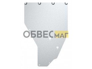 Защита бака (с креп.) для EXLANTIX ET (2024-н.в.) 1.5T бен. гибрид AWD/ЕТ (алюминий, 3 мм)