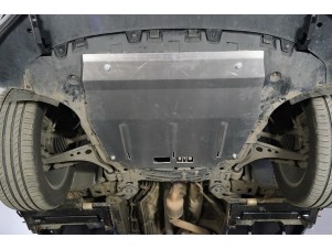 Защита картера и КПП (алюминий) 4мм для GAC GS8 2.0T 4WD 2019 – н.в. ZKTCC00555