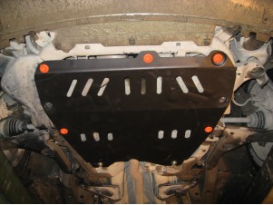 Защита картера и КПП ALFeco сталь 2 мм Opel Vectra A/Astra F/Calibra № ALF1607st