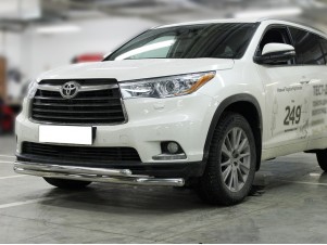Дуга передняя низкая d-60+53 радиусная двойная для Toyota Highlander 2014-2016 HYG2014_1.1