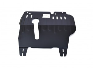 Защита картера и КПП ALFeco сталь 2 мм Nissan Micra № ALF1503st